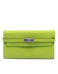Pre-Loved by Azura Reborn - Pre-Loved Chevre Mysore Kelly Longue Wallet