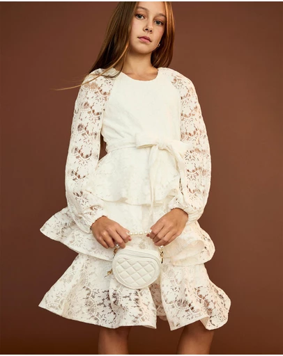 Bardot Junior - Catalina Lace Dress - Kids-Teens