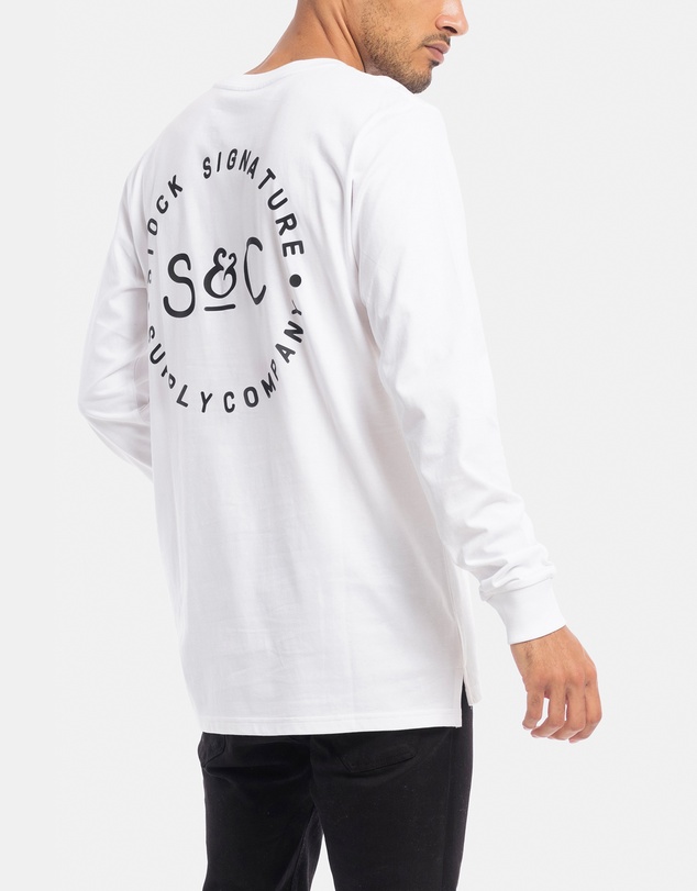 Stock & Co. - Stamped Signet Long Sleeve Tee