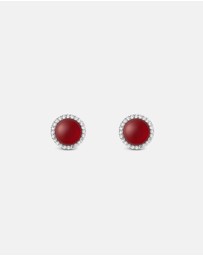 Daniel Wellington - Audrey Earrings Red Agathe