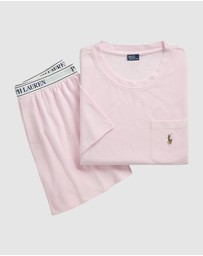 Polo Ralph Lauren - Knit Oxford Modal & Cotton Short Sleeve Tee & Short Set
