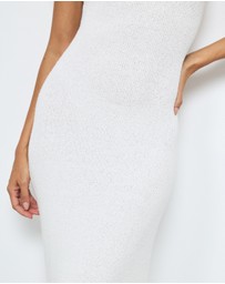 AERE - Vea Textured Knit Maxi Dress
