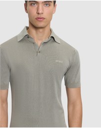 GUESS - Cree Knitted Polo Sweater Shirt