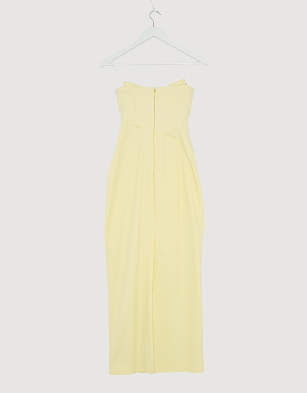 Revibe - Repaired Shona Joy Lani Strapless Corset Maxi Dress - AU 6