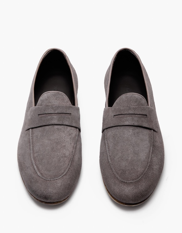 Aquila - D'ORO Collection - Ellis Suede Penny Loafers