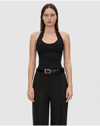 CAMILLA AND MARC - Juliet Knit Halter Top