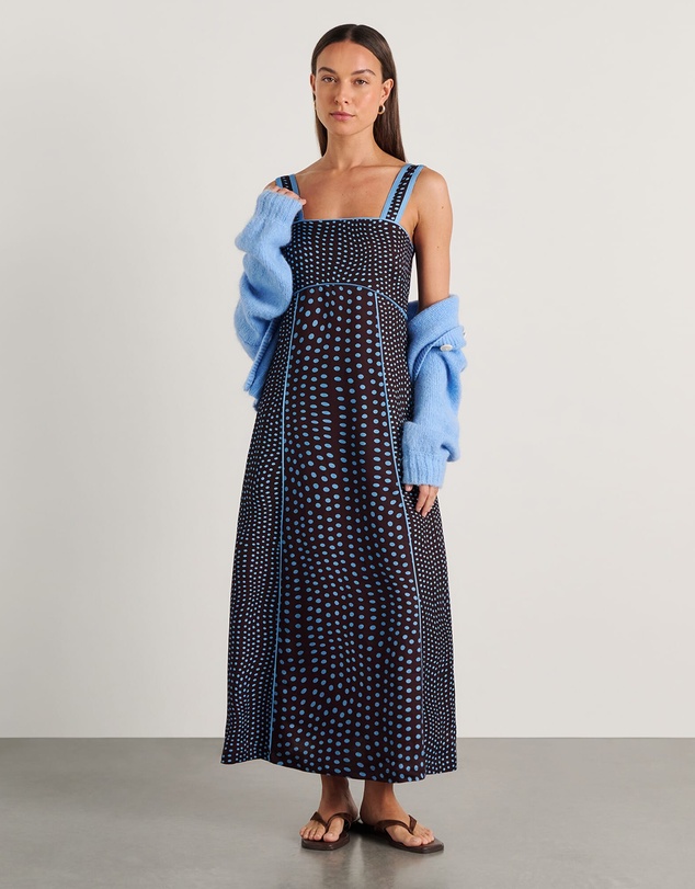Jag - Ania Spot Midi Dress