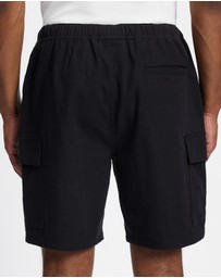 Staple Superior - Outrider Linen Blend Shorts