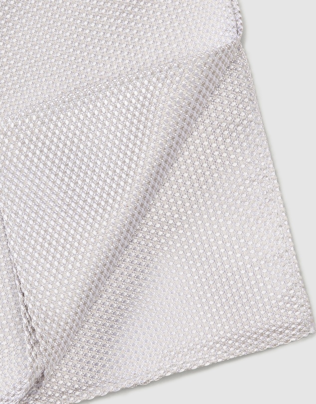 Politix - Silk Textured Two-tone Pocket Square