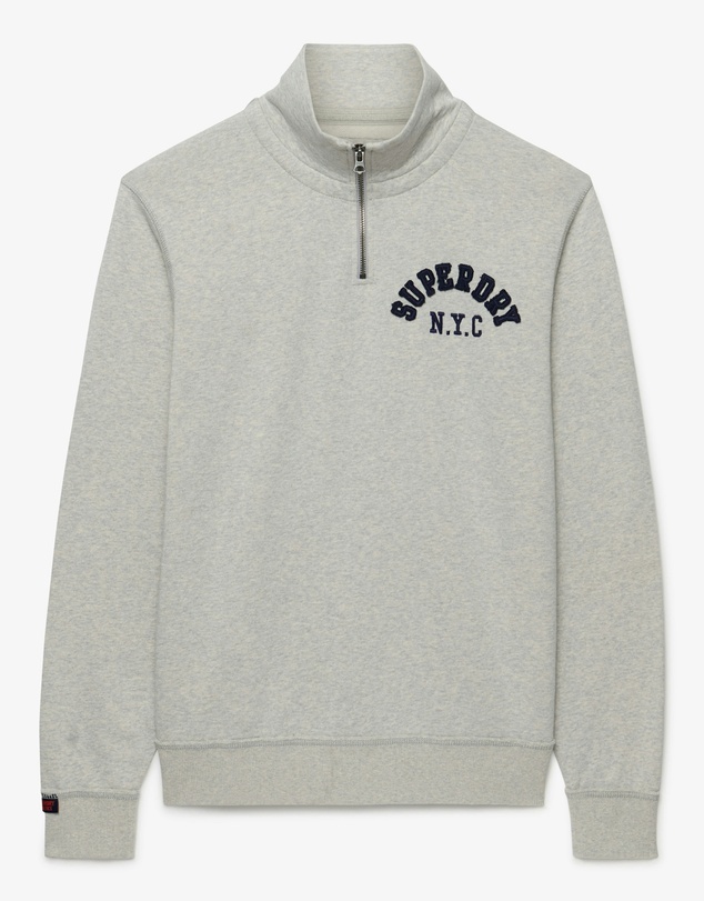 Superdry - Vintage Athletic Half Zip