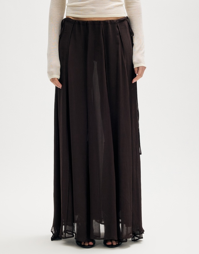 Minima Esenciales - Rory Panelled Maxi Skirt