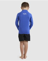 Billabong - Boys 2 to 7 All Day Arch Rash Vest