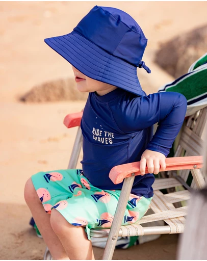 Minihaha - Swim Hat With Quick Release Neck Tie - Babies-Kids