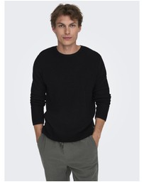 Only & Sons - Eric Structured Knit Pullover