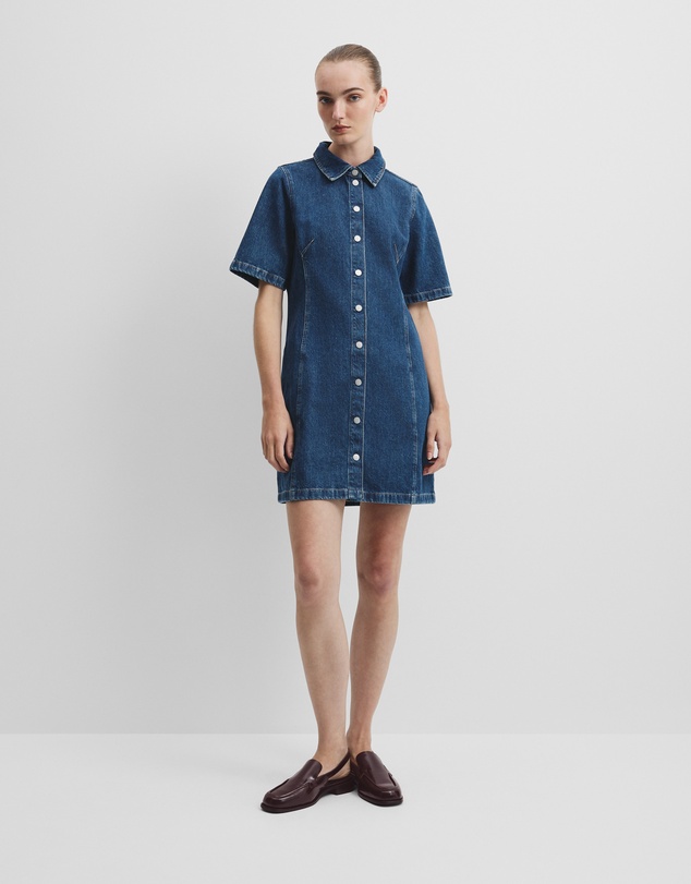 Country Road - Denim Mini Dress