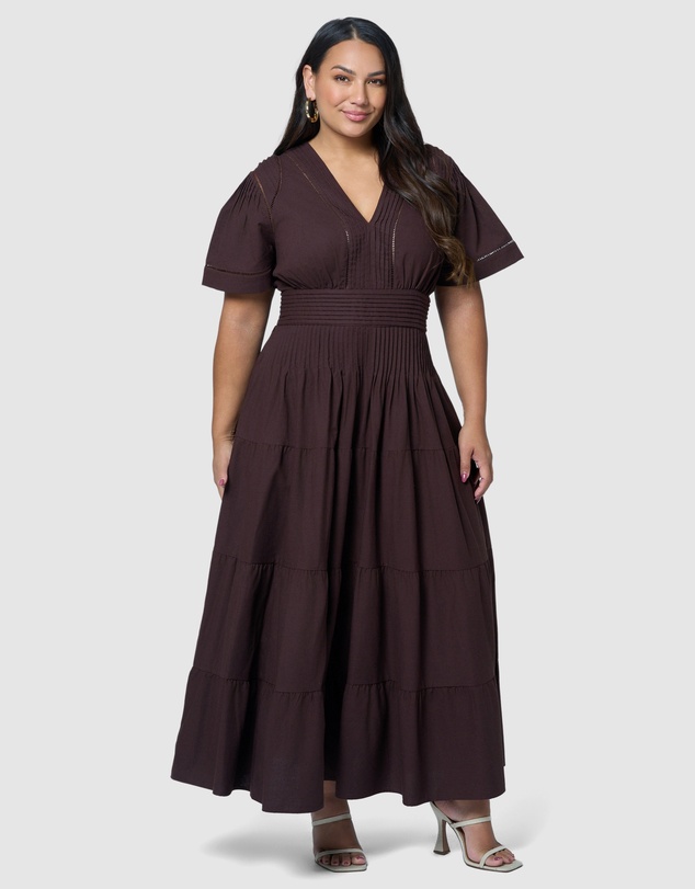 Something 4 Olivia - Abby Linen Maxi Dress