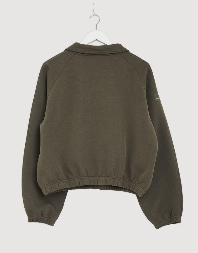 Revibe - Repaired Lorna Jane Team Player Quarter Zip Sweat - AU 12