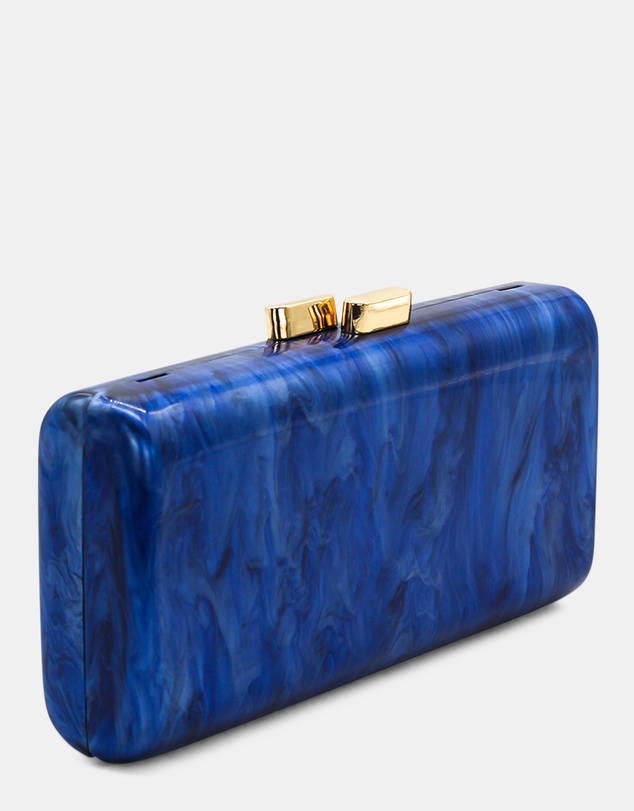 Morgan & Taylor - Sander Clutch in Blue