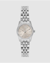 Michael Kors - Lexington Silver Tone Analogue Watch