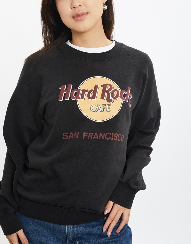 Vintage by The Real Deal - Pre Loved - 90s Hard Rock Cafe Sweatshirt