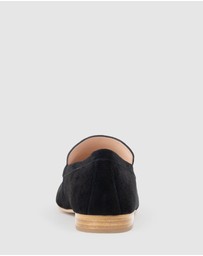 Edward Meller - GARNET Moccasin with Bar Trim