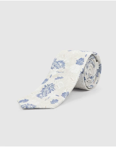 Tarocash - Fontane Floral Silk Tie