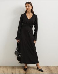 Atmos&Here - Franki Ruched Waist Midi Dress