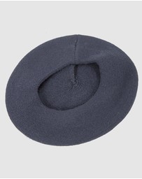 Max Alexander - European Made Navy Soft Wool Beret