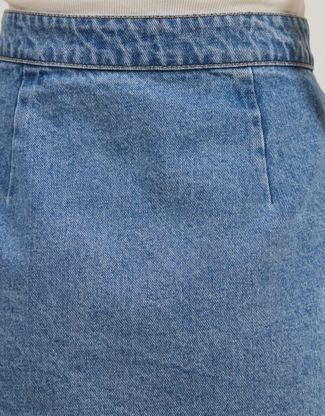 Atmos&Here - Petra Denim Wrap Mini Skirt