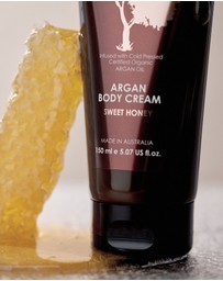 Silk Oil of Morocco - Silk Oil of Morocco Argan Body Cream - Sweet Honey