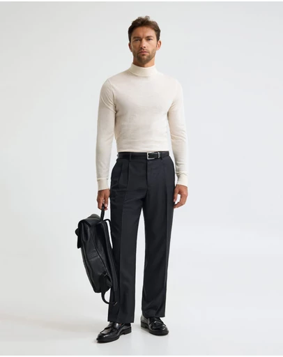 Oxford - Aaron Turtle Neck Merino Pullover