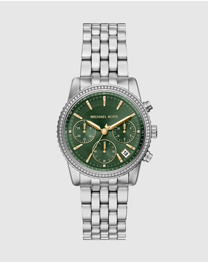 Michael Kors - Bryant Silver Tone Chronograph Watch