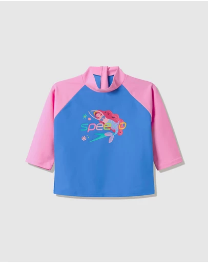 Speedo - Print LS Rashie - Babies-Kids
