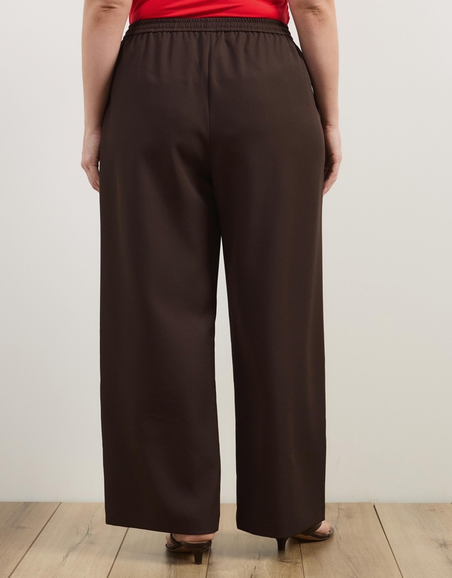Atmos&Here Curvy - Marlow Tie Waist Tailored Pants