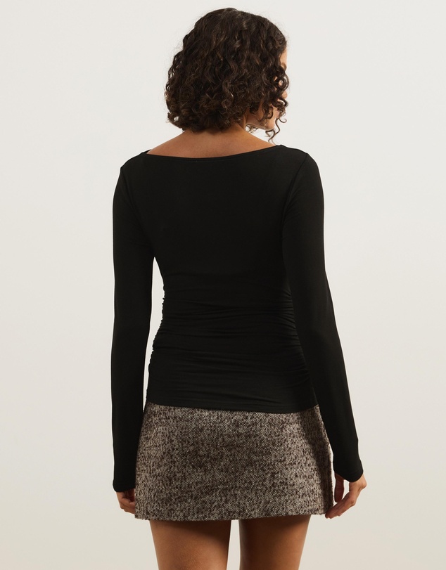 Atmos&Here - Etta Draped Jersey Top