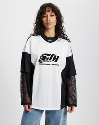 adidas Originals - Originals Long Sleeve Lace Jersey