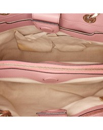 Pre-Loved by Azura Reborn - Pre-Loved Medium Calfskin Bamboo Shopper Satchel