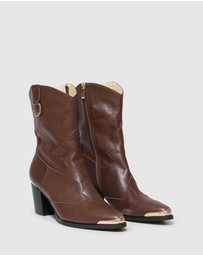 Belle & Bloom - Dallas Western Boot