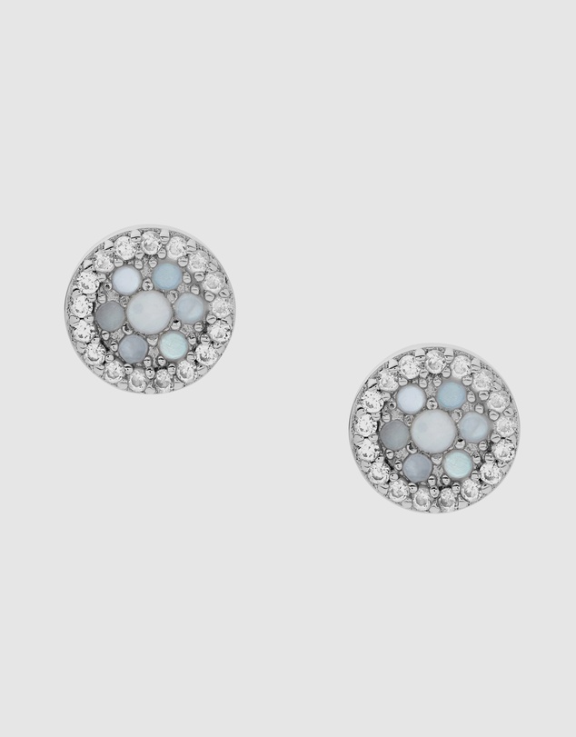 Fossil - Sterling Silver-Tone Earring