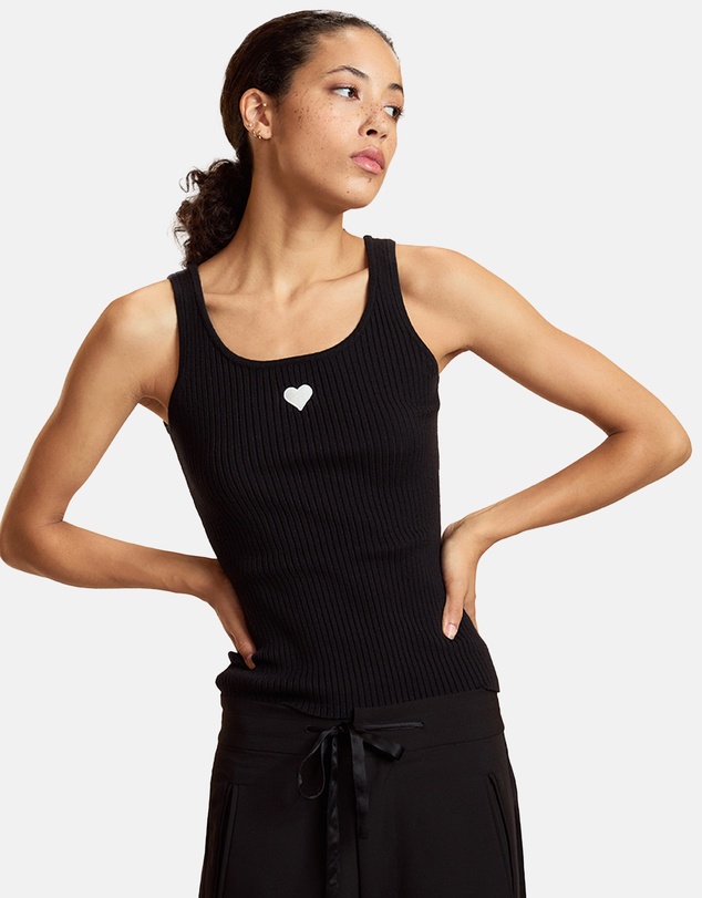 Cynthia Rowley - Heart Rib Tank