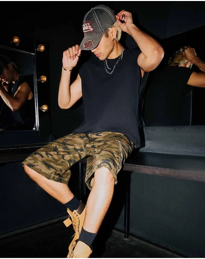 Insight - Fazer Camo Cargo Shorts