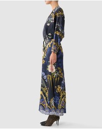 Camilla - Twist Front Batwing Dress
