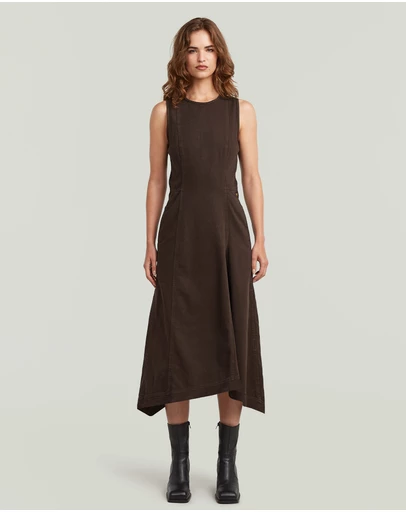 G-Star - Corset Flare Dress