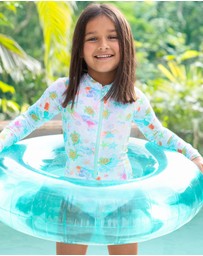 Bluesalt Beachwear - Hamilton Island - Long Sleeve one piece swimsuit