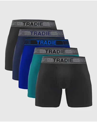 TRADIE - TRADIE 5pk Bamboo No Chafe Long Leg Trunk