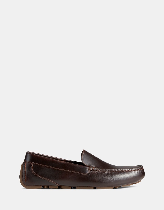 Sperry - Davenport Wide Leather Amaretto- Men's 