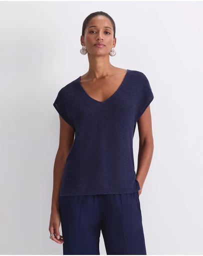 Sportscraft - Luisa V Neck Knit Top