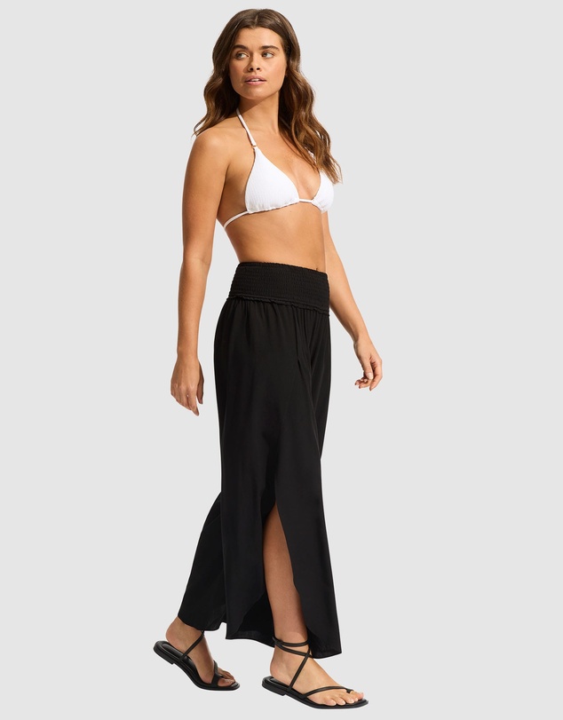 Seafolly - Shirred Waist Wrap Pant