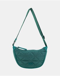 Pierre Cardin - Pierre Cardin Ladies Nylon Crescent Cross-Body Bag