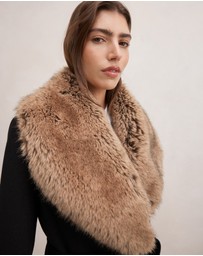 Forever New - Shelby Faux Fur Collar Coat